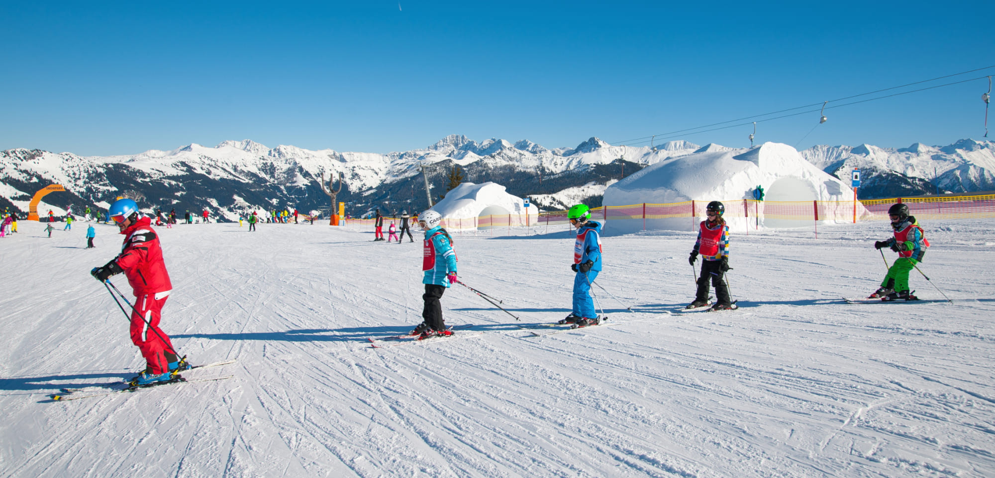 Skifahren lernen im Skikurs © TVB Großarl