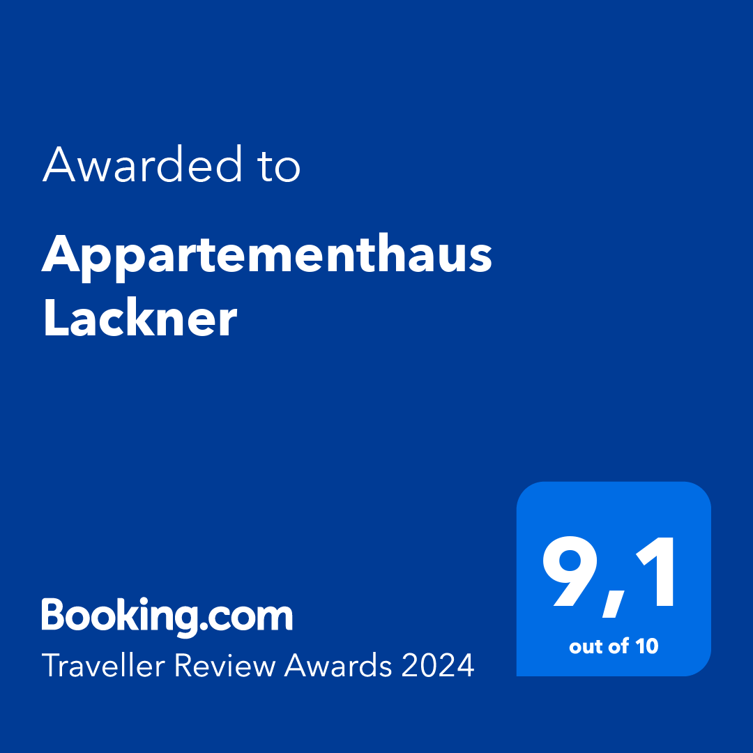 Logo von booking.com Travellers Reviews Award 2024